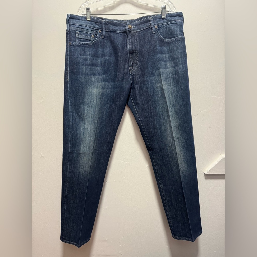 Mavi  Relaxed Straight Leg Jeans Size 40x32 dark denim